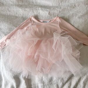 I Love Plum BFF tutu in light pink size 4